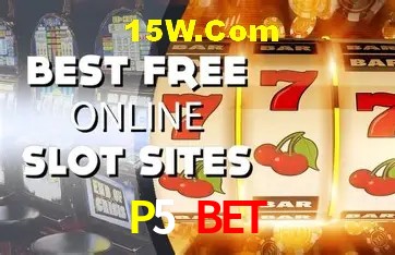 Interface moderna da plataforma P5 Bet